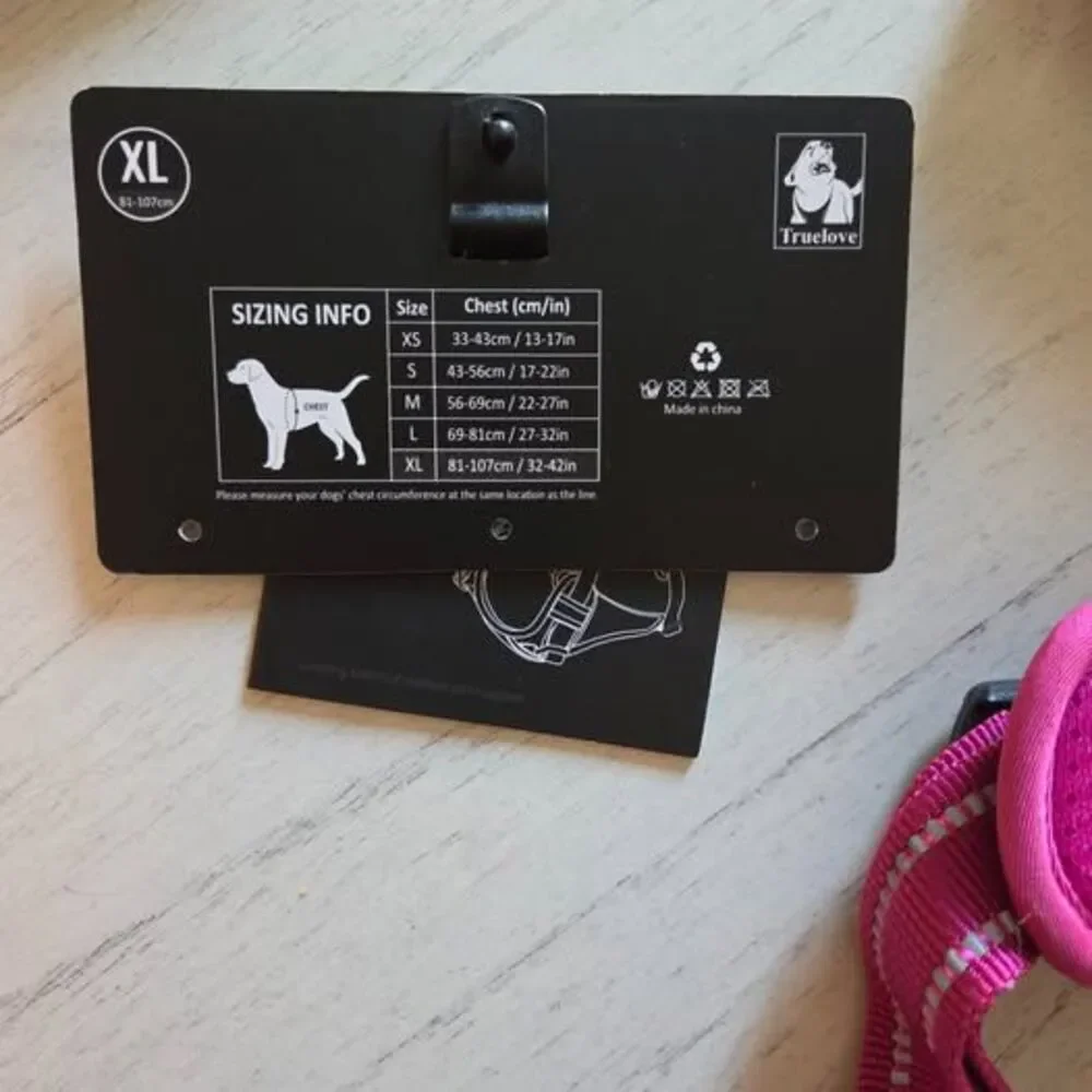 TRUE LOVE Adjustable No-Pull Dog Harness Reflective